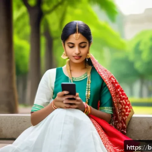 노직과 자유지상주의 - A thoughtful Bengali young adult wearing traditional attire and modest modern clothing, sitting peac...